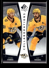 2025-26 UD SP Authentic Hockey Collaborations Steven Stamkos / Filip Forsberg