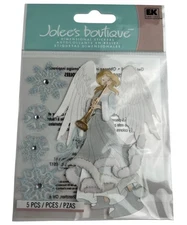 EK Success Jolee’s Boutique Dimensional Sticker Winter Angel 5 Pieces 50-20088