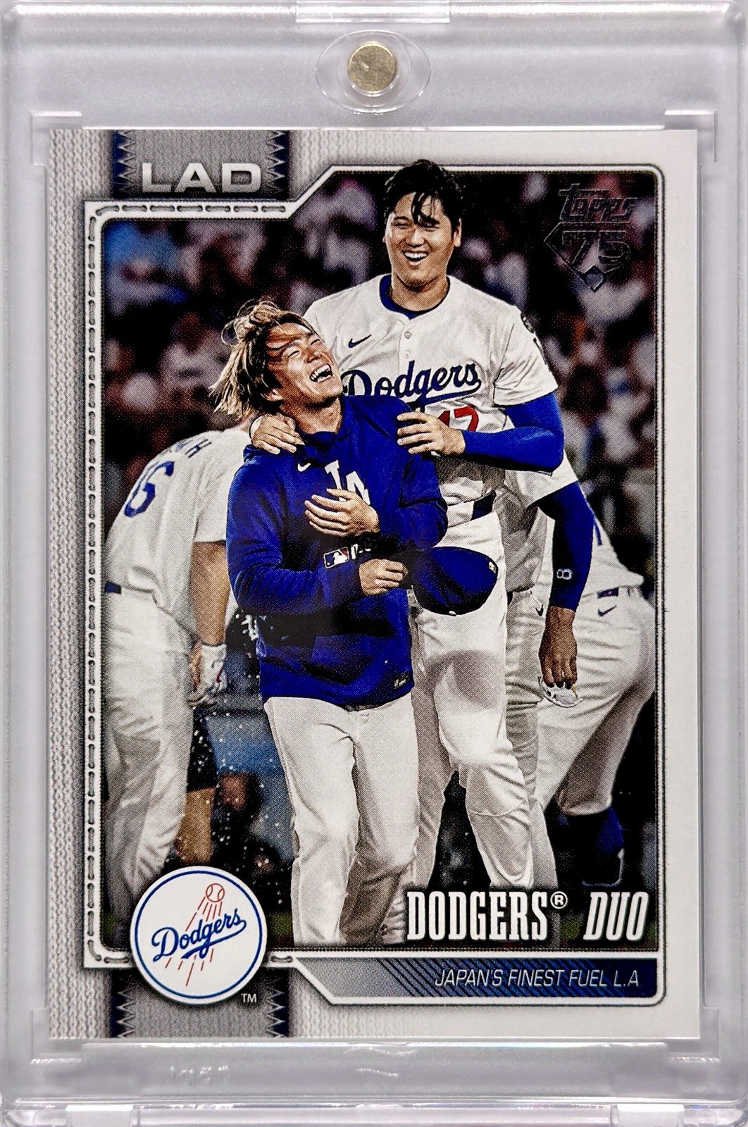 Dodgers Six Pack Slab Ohtani PSA 10 Hyeseong Kim Auto /99 Betts /325 view 8
