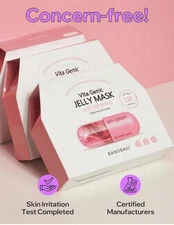 BANOBAGI Bano VITA GENIC JELLY MASK Sheet 10ea Vitalizing Pore Tightening Cica