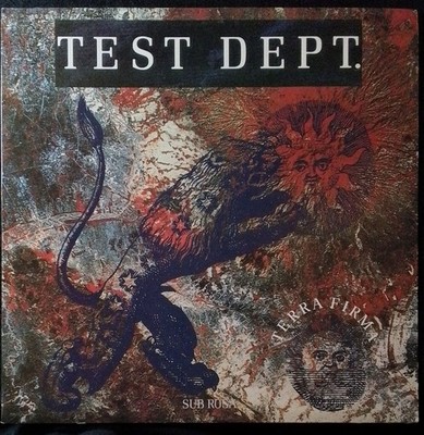 Test Dept. - Terra Firma (1988) Vinyl LP Abstract Industrial BIUS WaxTrax - EX!!