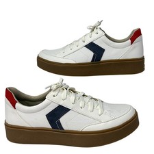 Dr. Scholl's Madison Lace Platform Sneakers Women's 8.5W White Comfort