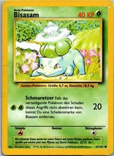 Pokémon Bisasam 44/102 Base Set 1995 Deutsch