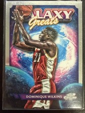Dominique Wilkins 2023-24 Topps Chrome Cosmic #GG-1 Galaxy Greats