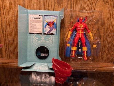 McFarlane DC Multiverse Red Tornado 7'' Gold Label Digital Plus Tornado Piece