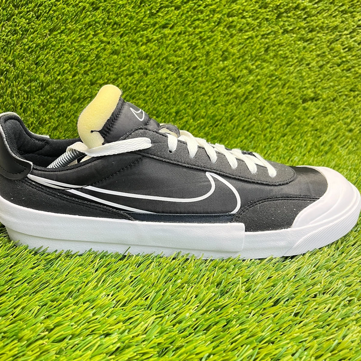 Nike Men\'s Drop Type HBR Black and White Sneakers - Size 7 Nike Drop Type HBR White Black for Sale | Authenticity  main image 2