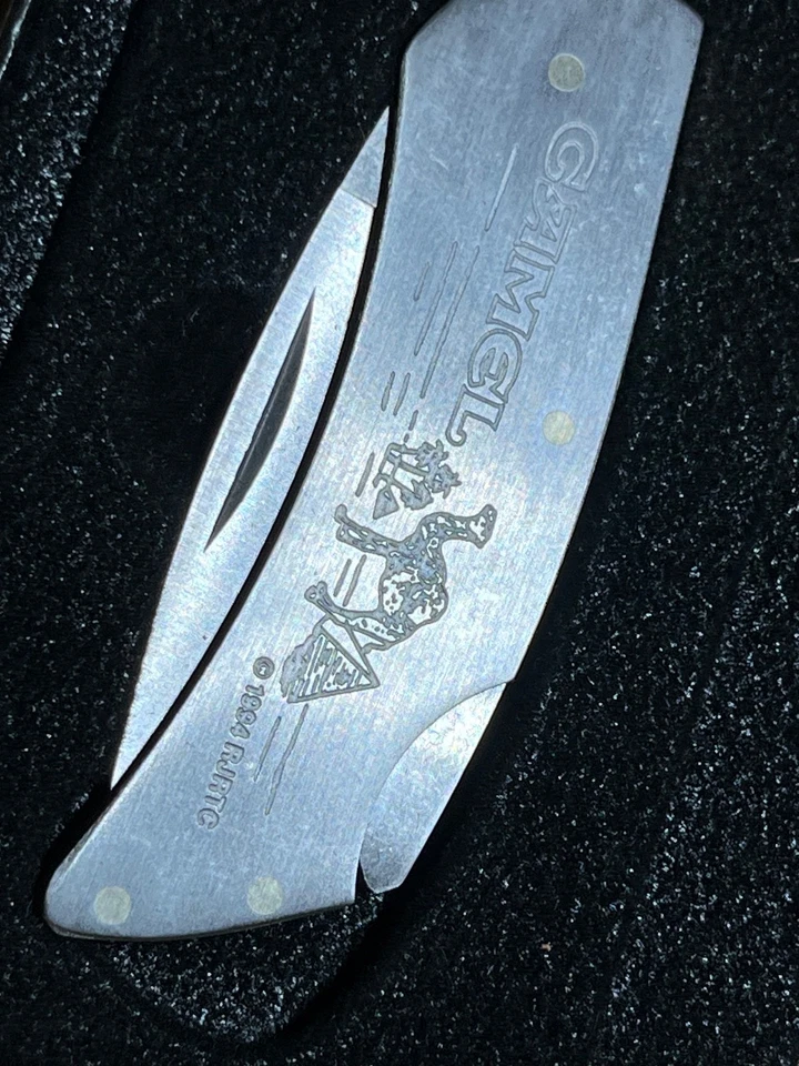 Cuchillo Zippo Camel Vintage Hecho en USA (27118) Foto 2 de 4