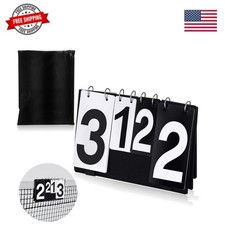 Over Net Tennis Score Keeper Flip Scoreboards...
