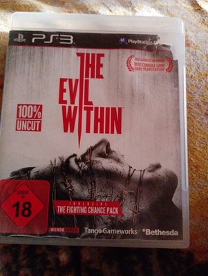 The Evil Within (Sony PlayStation 3, PS3, 2014) Schäden am Cover