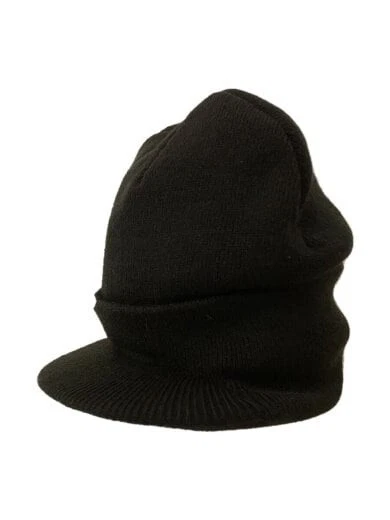 Supreme 19Aw Radar Beanie bonnet tricot sans acrylique noir homme AEo57