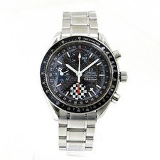 OMEGA Speedmaster Racing Michael Schumacher 3529.5 S. Steel Auto Watch #1309B 3
