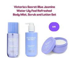 Victoria's Secret Blue Jasmine Water Lily Feel Refreshed, Set of 3