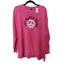 New Old Navy Small Long Sleeve Crewneck Sweatshirt