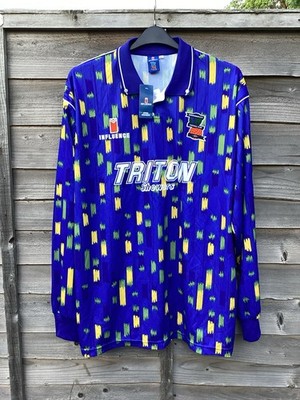 Birmingham City Third Trikot 1992/93 Paint Splash Langarm selten neu mit Etikett Größe 2XL