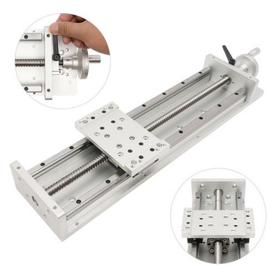 Industrial SFU1605 Linear Rail Cross Sliding Stage Table Linear XYZ Axis W/Lock