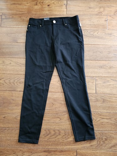 INC International Concepts Black Skinny Fit Leggings Women's 10P NWT