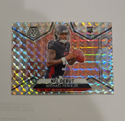 Panini 2024 Mosaic Michael Penix Jr. RC NFL Debut Silver Prizm #274 Falcons