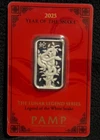 2025 PAMP 10g 999 Fine Silver Bar - Year Of The Snake