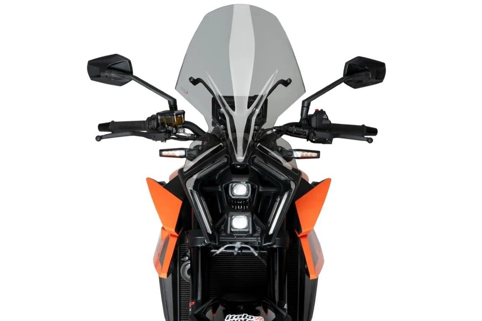 Puig Dark Smoke New Generation Touring Screen KTM 990 Duke R 2024-2025 - Image 2 of 2