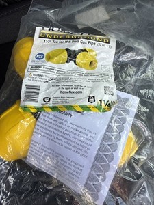Home-Flex Underground Tee For IPS Poly Gas Pipe - 1-1/4" - SDR11 - Brand New
