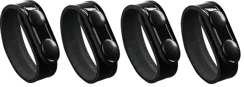 3/4 Inch Duty Belt Keeper for Belts up to 2.25 inches Wide High Gloss Leather... - Picture 2 of 6