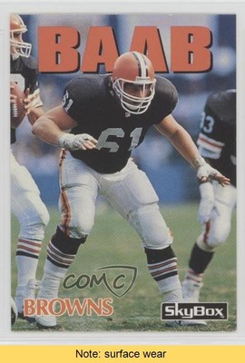 1992 Skybox Impact Mike Baab #39 READ 0b5