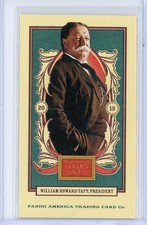 2013 Panini Golden Age Mini American Caramels Red 10 William Howard Taft