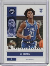 2022 PANINI CHRONICLES AJ GRIFFIN ROOKIE/RC #46/99