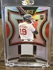 2025 Panini Select - Selective Swatches Roman Anthony #SS-RA (MEM RC) Red Sox