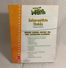 MCGRAW HILL / MY MATH / INTERACTIVE GUIDE / TEACHER EDITION / GRADE 3