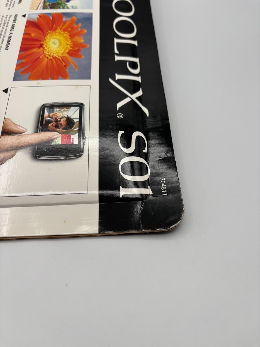 Nikon COOLPIX S01 10.1MP Digital Camera - Mirror silver for sale