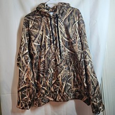Mossy Oak Camo Light Fleece pullover size large