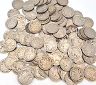 100 Unsearched Buffalo Nickels 5C Lot. H624
