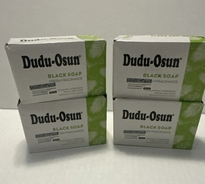 4x NEW IMPROVE DUDU OSUN AFRICAN BLACK Tropical & Natural SOAP