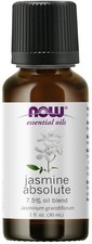 NOW Essential Oils - Jasmine Absolute Oil Blend 1 fl oz 30 ml 