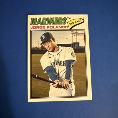 2026 Topps Heritage Short Print  Jorge Polanco #135 Mariners SP
