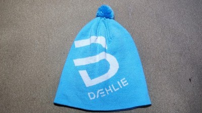 Björn Daehlie blau Ski Beanie Mütze Cap Langlauf Norwegen Biathlon Winter...