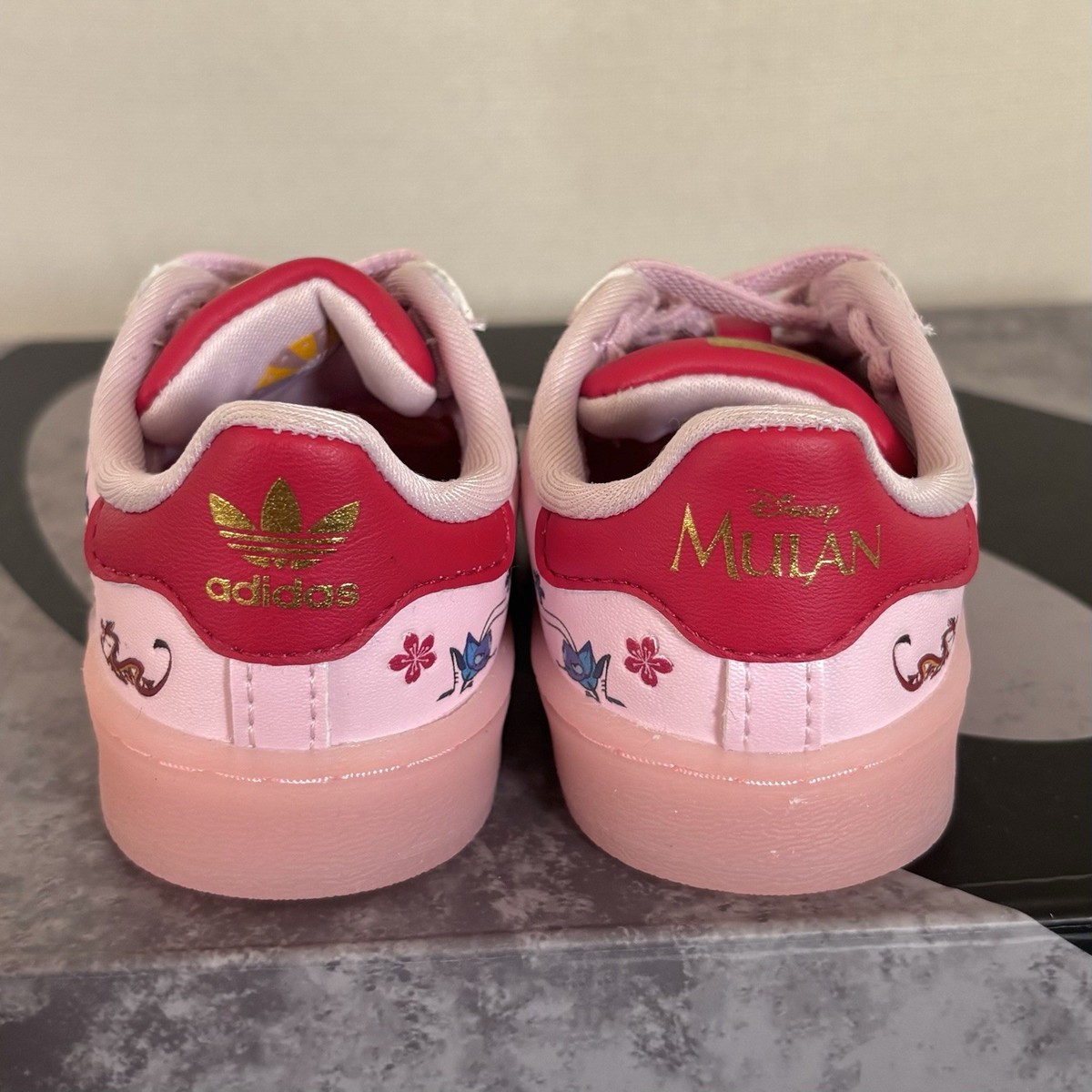 Adidas x Disney Mulan Superstar Shoes Toddler Size 4K Never Worn Pink Kids  Shoes | eBay