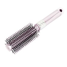 Plastic Handle Round Hair Brush Hairbrush Salon Styling Bristles Brush Comb