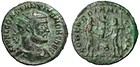 FATHER OF CONSTANTINE I GREAT Roman Coin w COA Constantius I Chlorus CERTIFIED — photo 3