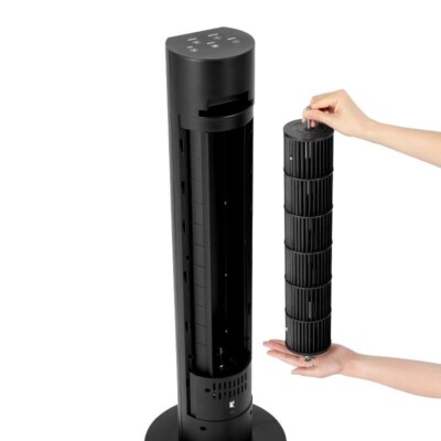 Holmes 36'' SMART Tower Oscillating Fan (Use with Google, Alexa) Remote control