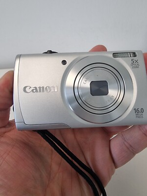 Canon PowerShot A2600 PC1899 HD 16.0MP 5x Zoom Compact Digital
