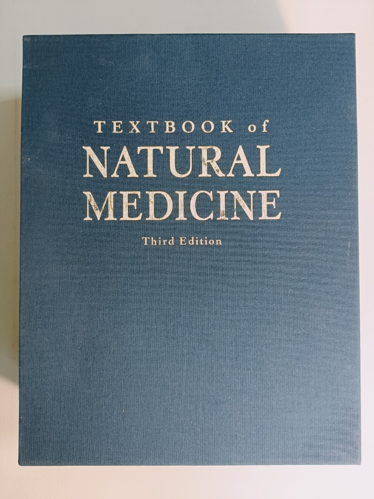 Textbook of Natural Medicine Third Edition in slip case Churchill Livingstone