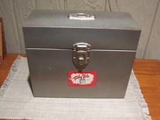 Vintage 1960s Metal Box  Tidy File Home File ...