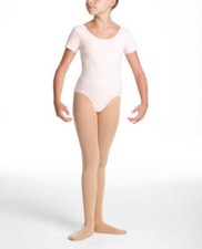 Girls Dance Basics Short Sleeve Leotard