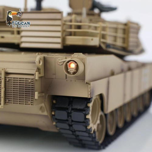 Henglong 7.0 1/16 Kunststoff FPV M1A2 Abrams RC Tank 3918 Getriebe Lauf Rückstoß - Bild 16 von 23