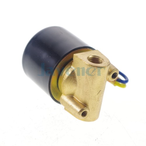 1/8" 1/4" BSPP NC Brass 12-220V Methane Propane 2 Ways Solenoid Valve Gas Fuel - Picture 4 of 4
