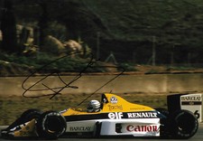 Riccardo Patrese autograph signed 20x30 cm picture