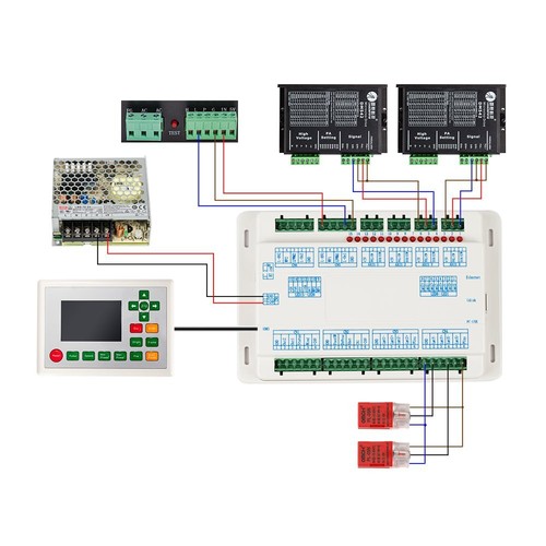 CO2 Laser Controller Ruida RDC6442S für Lasergravur schneiden Maschine - 第 5/9 張圖片