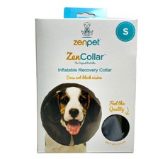 Inflatable Dog Cone Soft Blow Up Collar Recovery Collar ZenPet ZenCollar SMALL